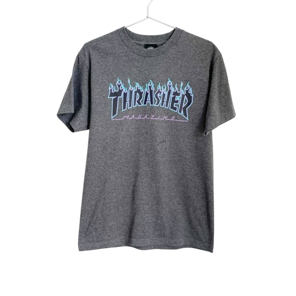 Thrasher T-shirt Top Skater Zumiez Unisex Mens Womens